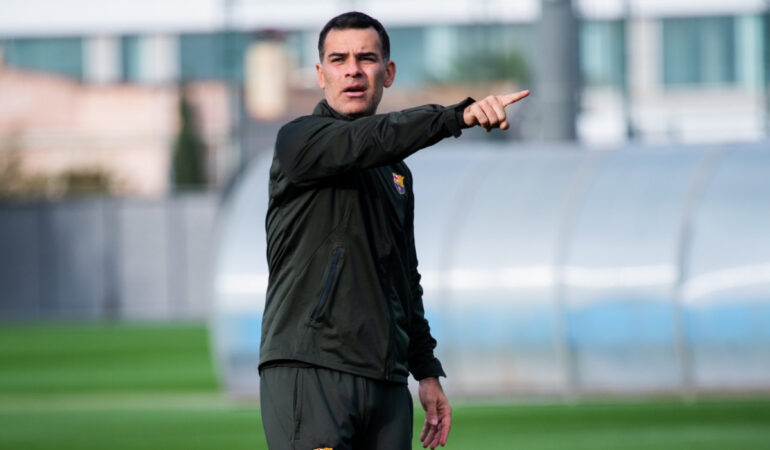 Rafael Márquez espera su oportunidad para el Barcelona. FOTO: @FCBarcelonaB