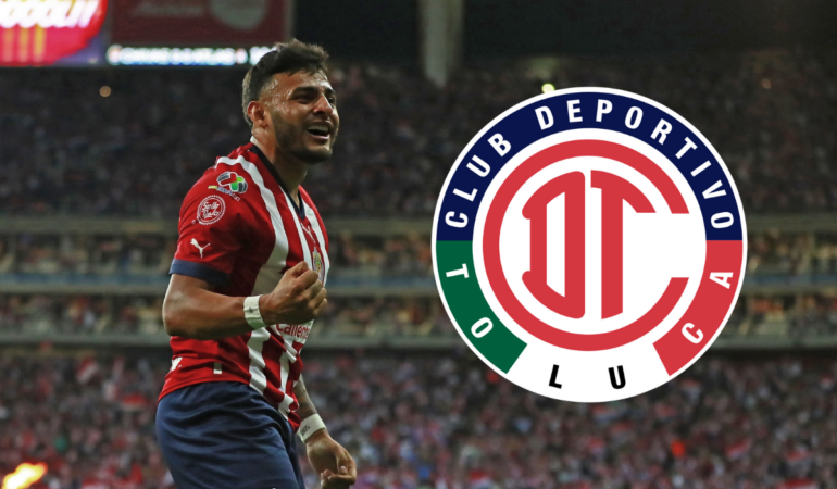 Alexis Vega anotó 15 goles en 75 encuentros con el Toluca Foto_Mexsport
