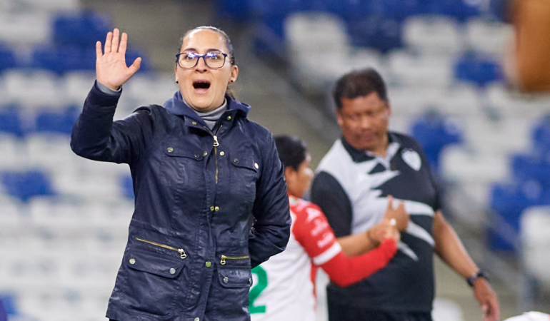 Amelia Valverde aún cree que Rayadas puede jugar mejor / Foto: Mexsport