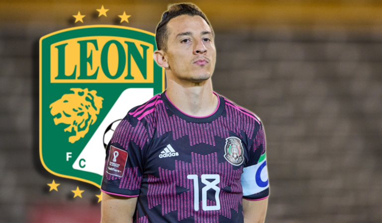 Andrés Guardado llegó a León / Foto: Mexsport