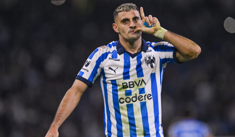 Berte marcó uno de los goles de la primera victoria de Rayados Foto_Mexsport