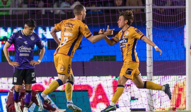 Bonatini hizo el gol de la victoria para el San Luis