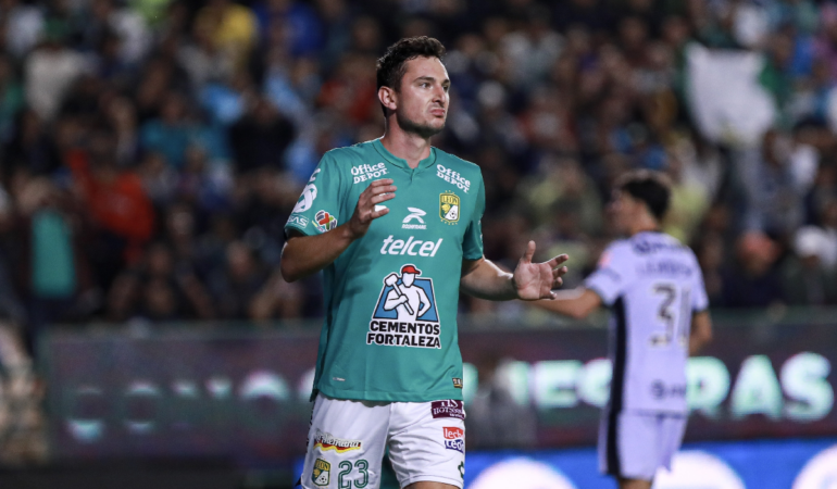 Borja Sánchez tuvo un papel discreto en el León / Foto: Mexsport