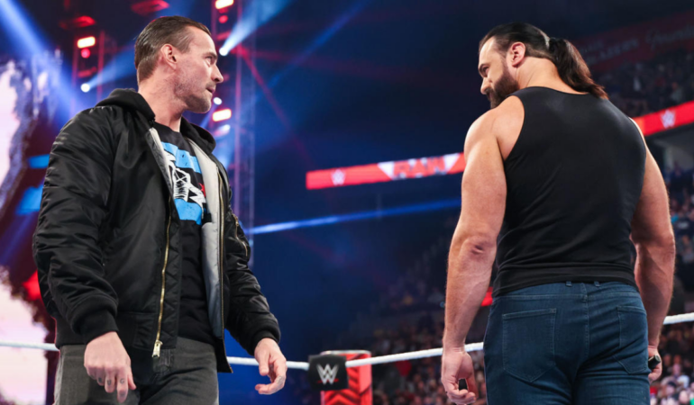 CM Punk confrontó a Drew McIntyre / Foto: Cortesía WWE