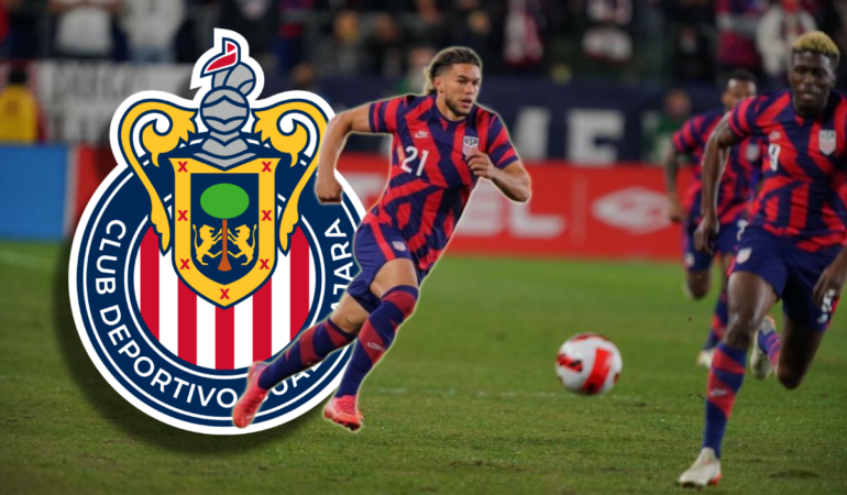 Cade Cowell llegó a Guadalajara para firmar con Chivas / Foto: IG Cade Cowell