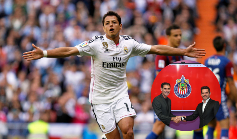 Chicharito apenas disputó una temporada con el Real Madrid Foto_Mexsport