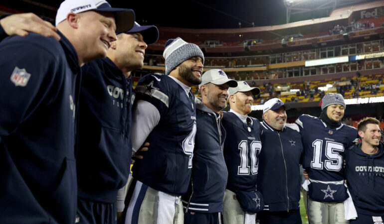 Dallas Cowboys es uno de los equipos que jugarán la ronda de comodínes. FOTO: AFP