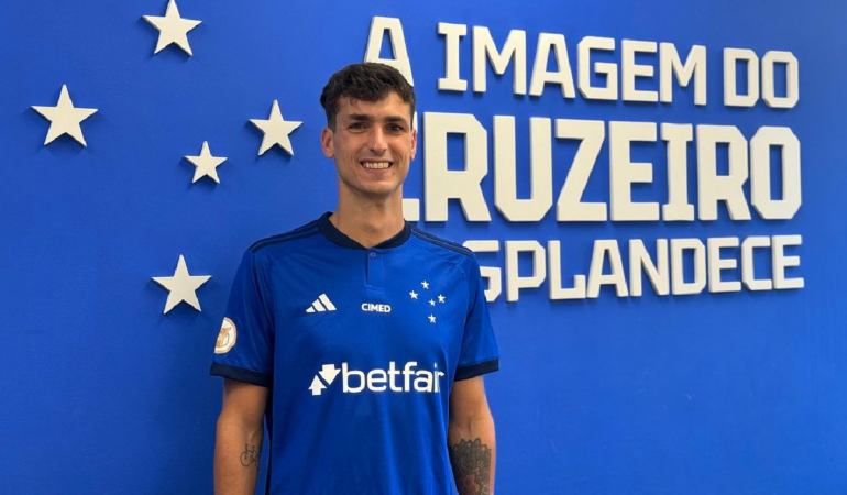 Dinenno es nuevo refuerzo del Cruzeiro / Foto: Cortesía Cruzeiro
