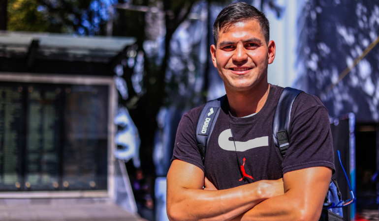 Duilio Carrillo anhela una medalla olímpica. FOTO: LUIS GARDUÑO