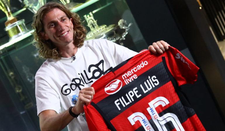 Filipe Luís se retiró recientemente del futbol profesional / Foto: Flamengo