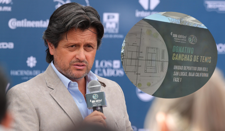 Geoffrey Fernández confirmó que se hará una cancha comunitaria en Cabos. FOTO: CORTESÍA