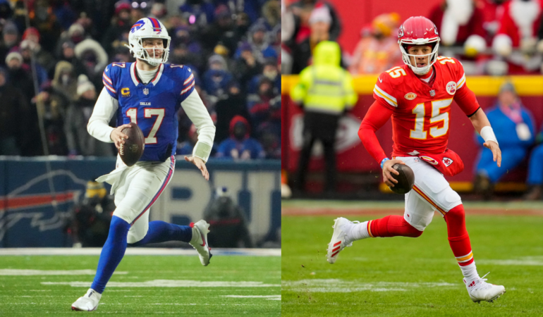 Josh Allen jamás ha derrotado a Mahomes en Playoffs Foto_Reuters