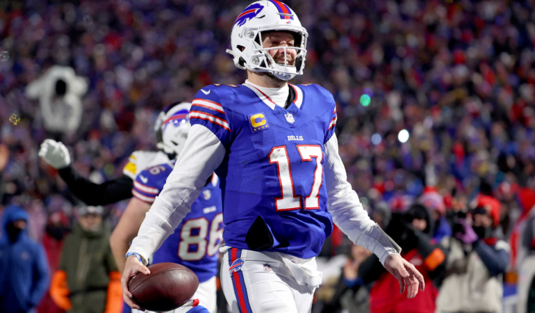 La primera mitad del juego terminó con un marcador de 21-7 Foto_AFP