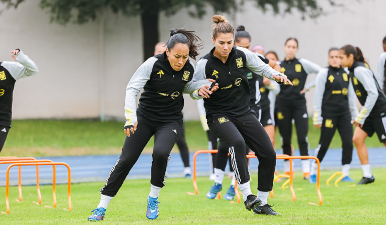 Las campeonas listas para encarar la Liga MX Femenil. Foto: @TigresFemenil