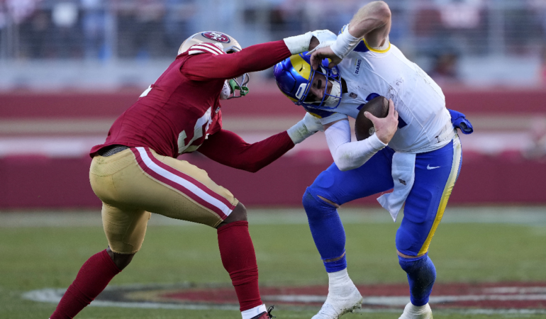 Los 49ers quieren regresar a un Super Tazón por la conferencia nacional. Foto: AFP