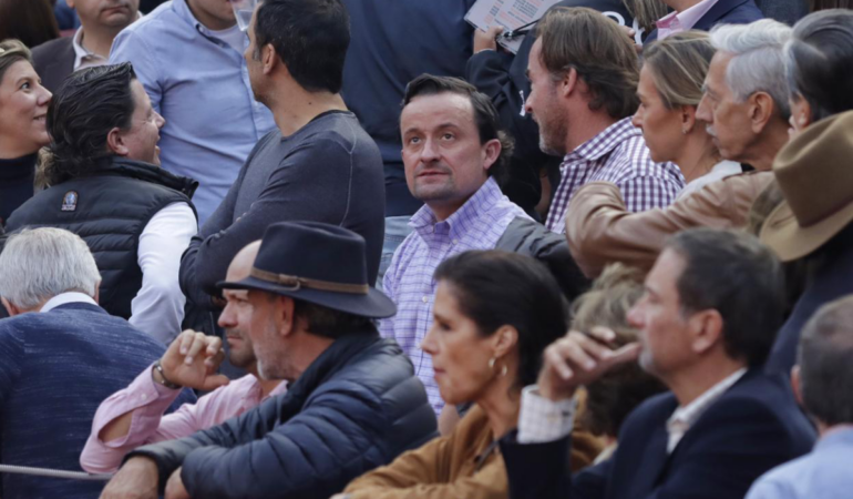 Mikel Arriola fue visto en la reeapertura de la Plaza México. FOTOS RAMÓN ROMERO