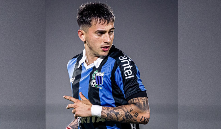 Napoli disputó 46 partidos con el Liverpool de Uruguay Foto_@gonzalonapoli.8