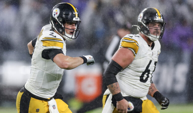 Pittsburgh Steelers venció a los Ravens. FOTO: AFP