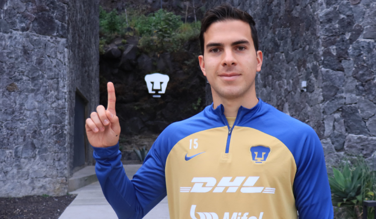 Ulises Rivas espera que este sea el torneo de Pumas / Foto: Oswaldo Figueroa
