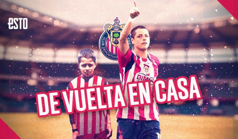 Chicharito logró triunfar en Europa / Arte: Abril Hernández