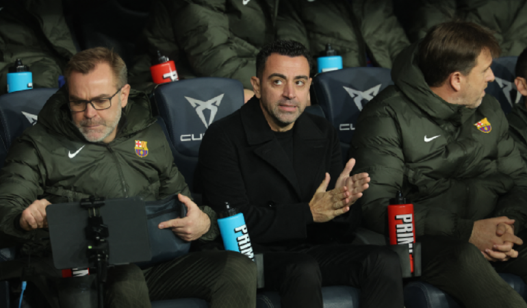 Xavi Hernández dejará el Barcelona. Foto: AFP