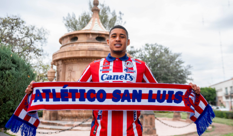 Yan Phillipe Oliveira llega a reforzar al Atlético de San Luis / Foto: Cortesía ADSL