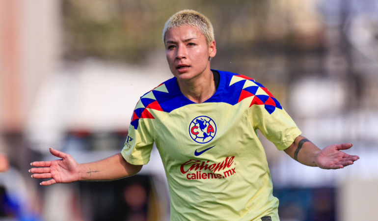 Zuazua fue la encargada de abrir la goleada Foto_Luis Garduño