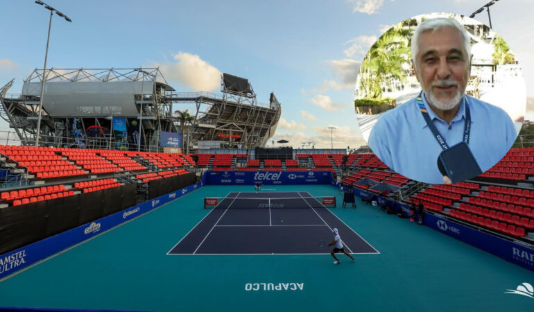 Abierto de Acapulco está listo a pesar del huracán de hace unos meses. FOTO: Cortesía @AbiertoTelcel