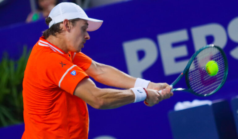Alex de Minaur avanza en Acapulco 2024. FOTO: Oswaldo Figueroa | ESTO