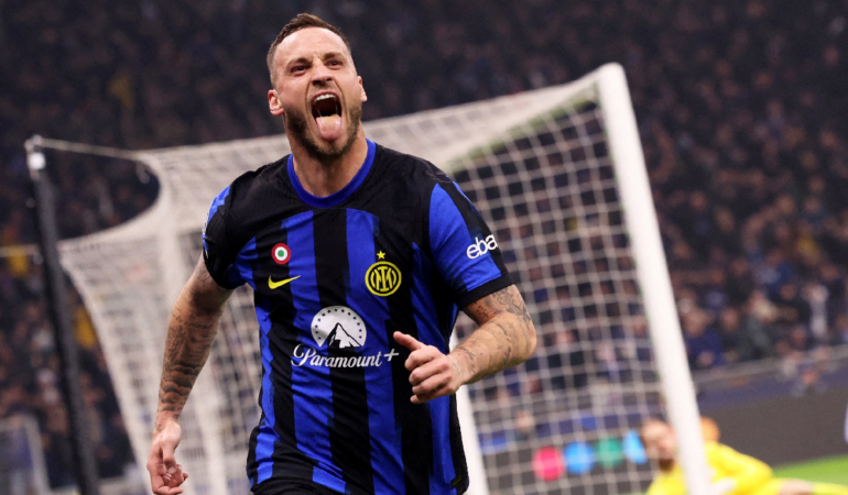 Arnautovic marcó el gol de la victoria para el Inter / Foto: Reuters
