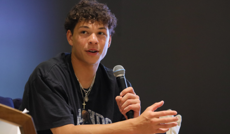 Ben Shelton destacó en 2023 / Foto: Oswaldo Figueroa