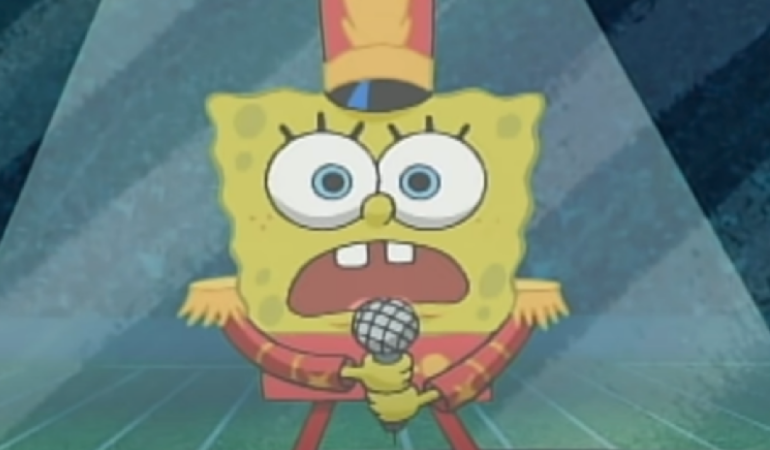 Bob Esponja tendrá su aparición especial en el Super Bowl / Foto: Nickelodeon