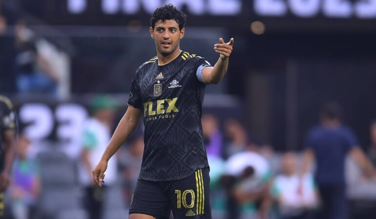 Carlos Vela quiere quedarse en LAFC. FOTO: Mexsport