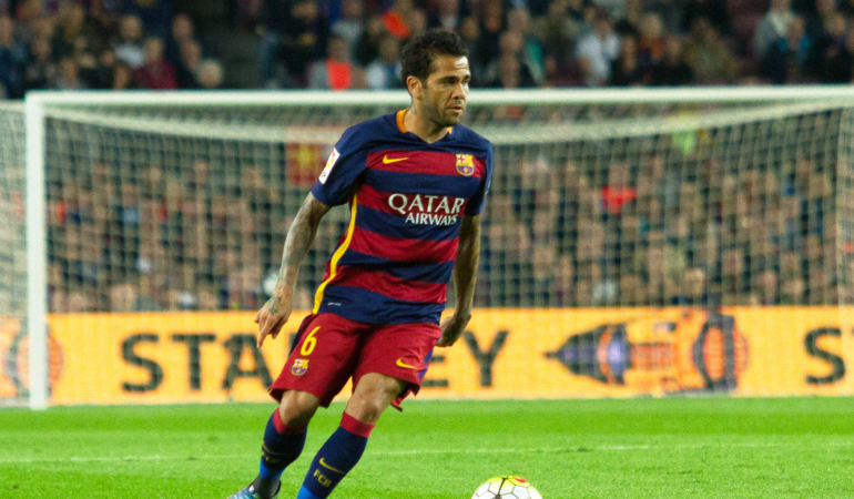 Dani Alves fue borrado de la historia del Barcelona / Foto: Mexsport