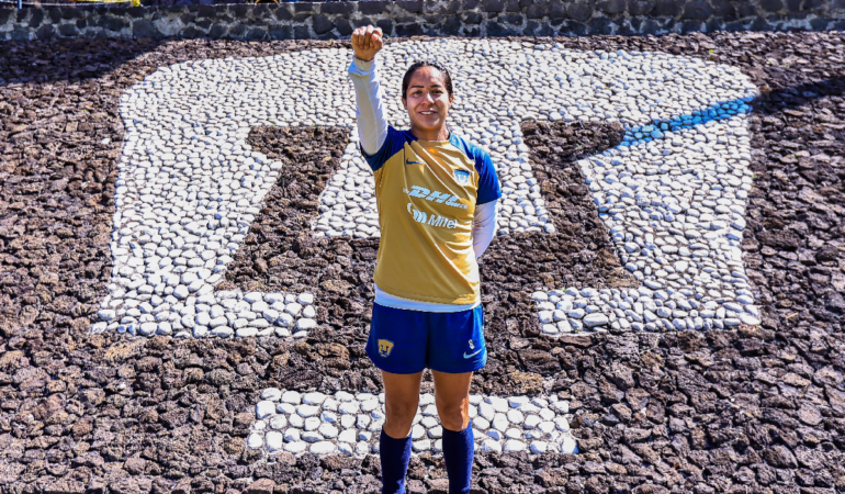Dania Padilla destacó el trabajo de Pumas Femenil / Foto: Luis Garduño