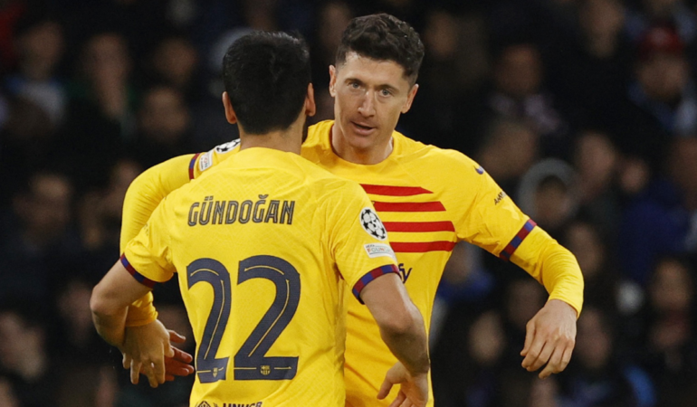El Barcelona venció por la mínima Napoli / Foto: Reuteres