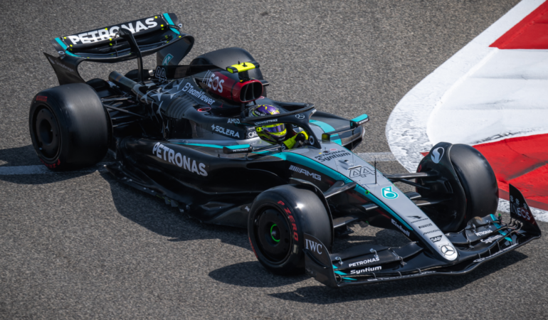 El W15 será el monoplaza de Mercedes para 2024 / Foto: AFP