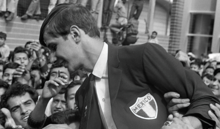Enrique Borja vivió un Mundial con México en el 70: FOTO: MEXSPORT