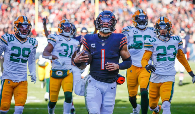 Justin Fields desea quedarse con los Chicago Bears _ Foto_ IG Justin Fields