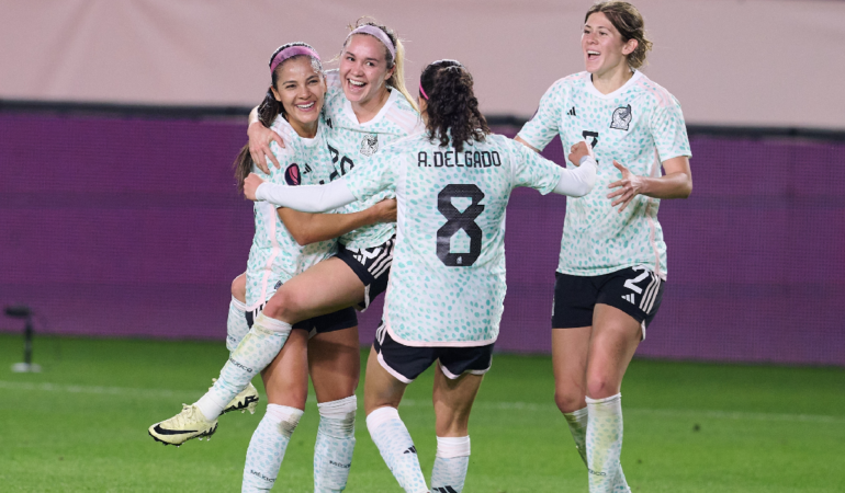 Las mexicanas se dieron un festín de goles ante R. Dominicana / Foto: Mexsport