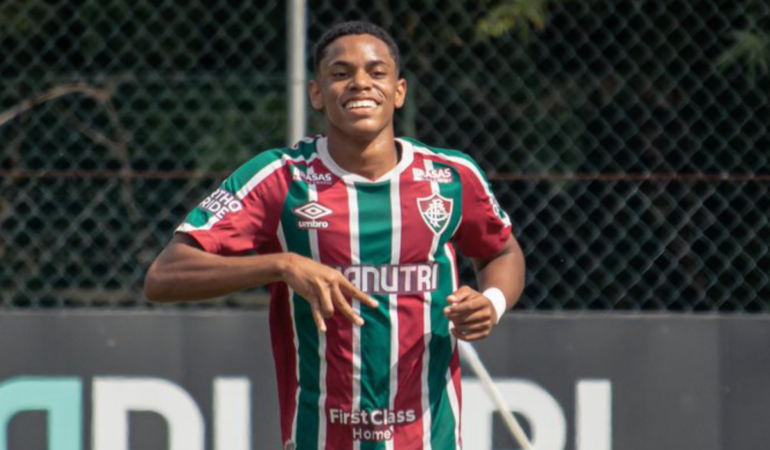 Matheus dos Reis fue convocado por el Tricolor Sub 18 / Foto: Fluminense