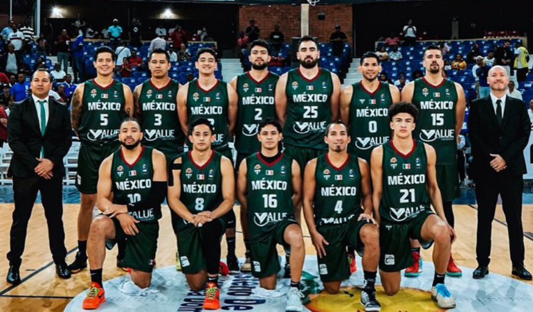 México cayó ante República Dominicana como visitante / Foto: IG Mexbasquet