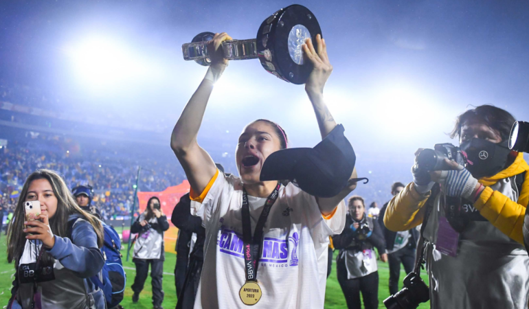 Ovalle es una de las máximas ganadoras en la Liga MX Femenil / Foto: Mexsport