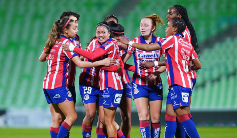 Por fin ganó el San Luis Femenil. FOTO: CORTESÍA LIGA MX FEMENIL
