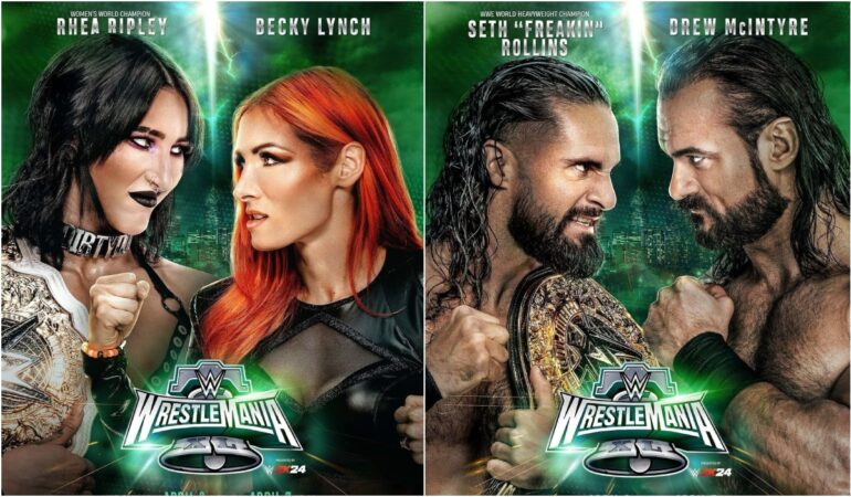 Se definieron a los retadores de los campeones mundiales en WrestleMania / Foto: Cortesía WWE