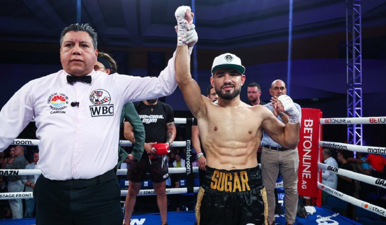 Sugar Nuñez ya es retador al premio de la FIB / Foto: Matchroom Boxing