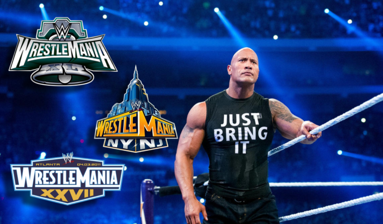 The Rock volvió a entrometerse en el Main Event de WrestleMania / Foto: Cortesía WWE
