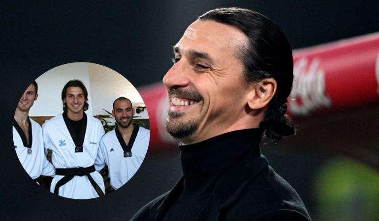 Zlatan Ibrahimovic fue cinta negra en taekwondo _ Foto_ Reuters