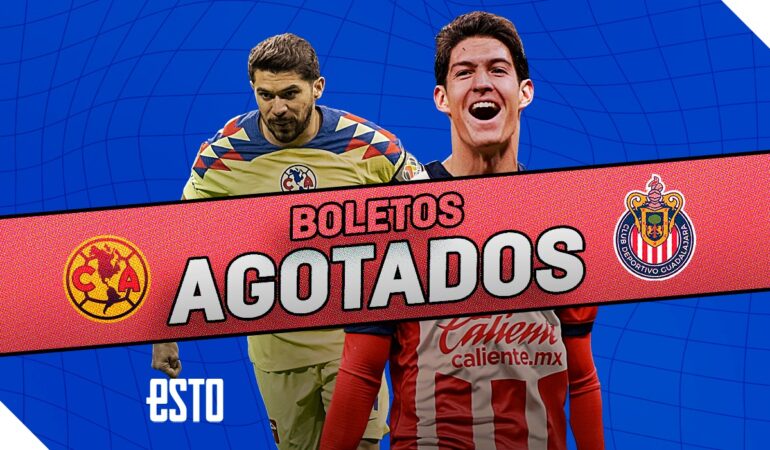 Los boletos para el primer Clásico Nacional se agotaron / Arte: Noé López