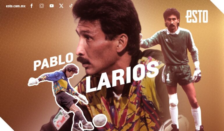 Pablo Larios es considerado uno de los mejores porteros mexicanos de la historia / Arte: Noé López